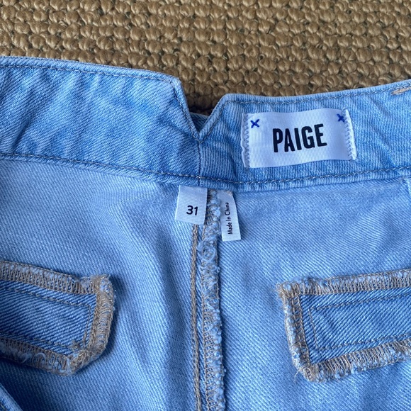 PAIGE Ruthie Pleated Short in Perris NWT - Picture 6 of 7